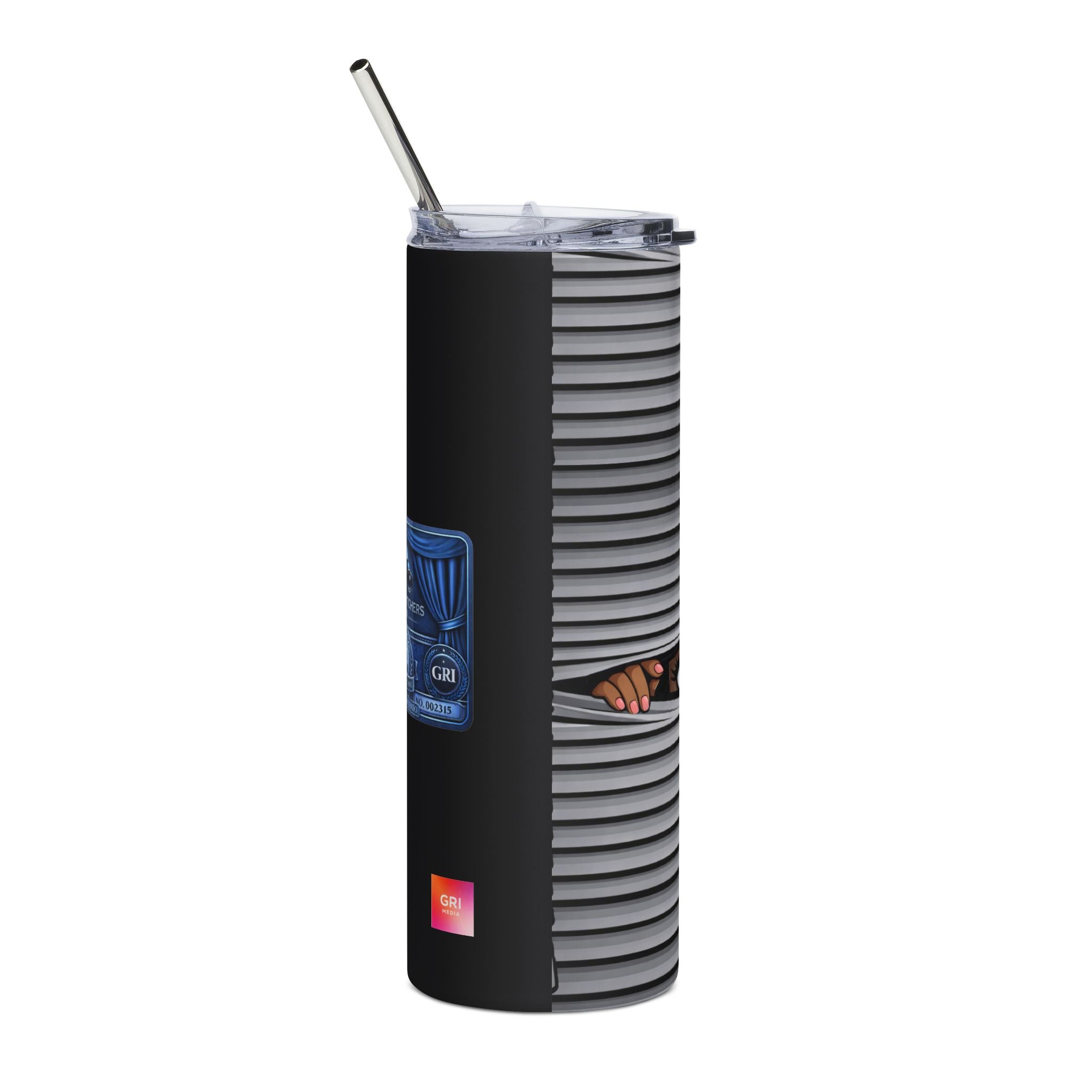 Peeking Through Blinds 20oz Stainless Tumbler