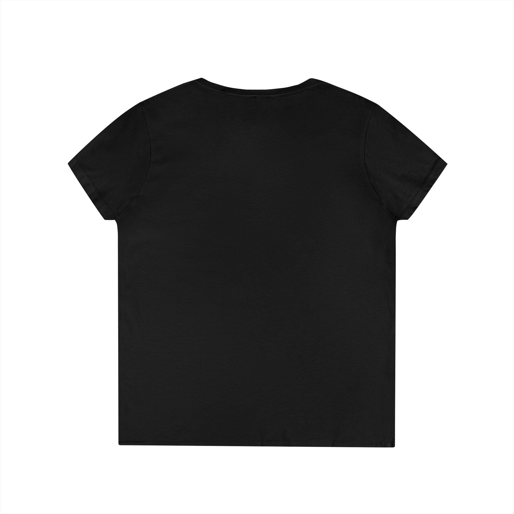 Dark Colors Ladies V-Neck T-Shirt — Subtle 'Innuendo' Graphic Tee