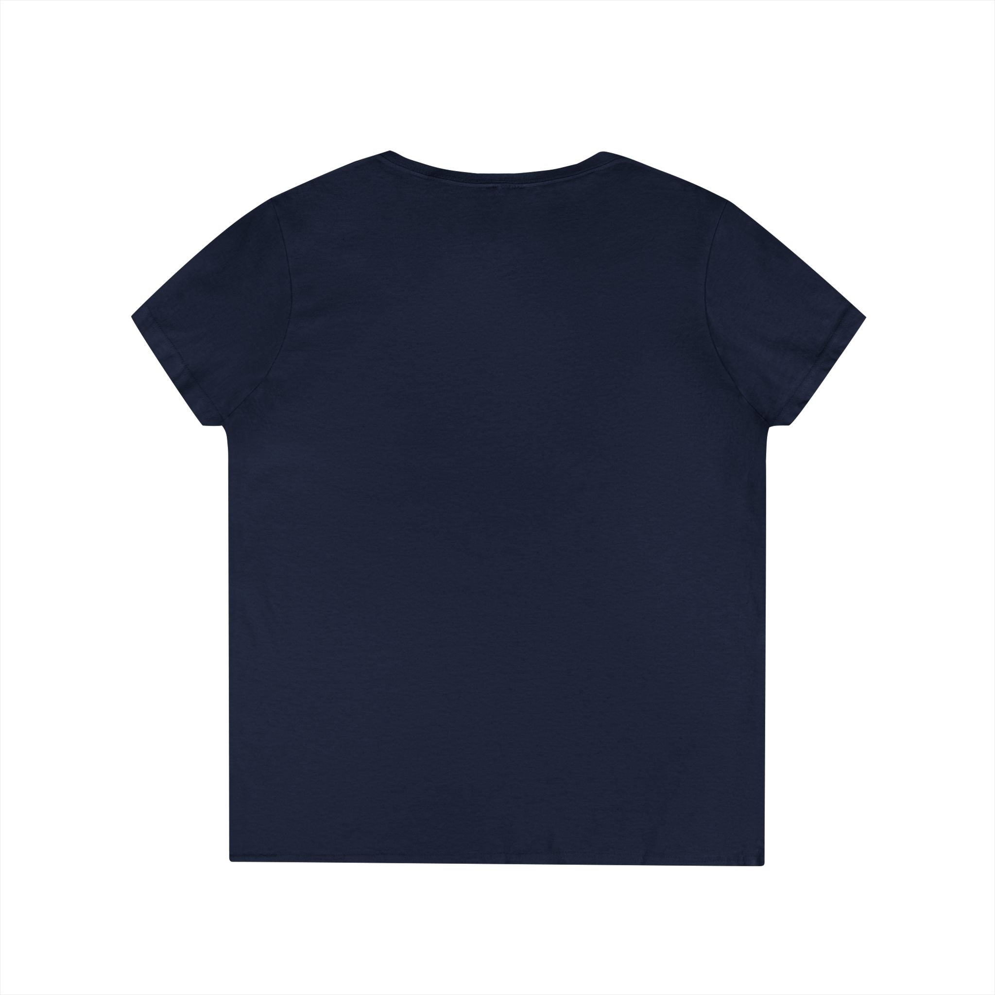 Dark Colors Ladies V-Neck T-Shirt — Subtle 'Innuendo' Graphic Tee