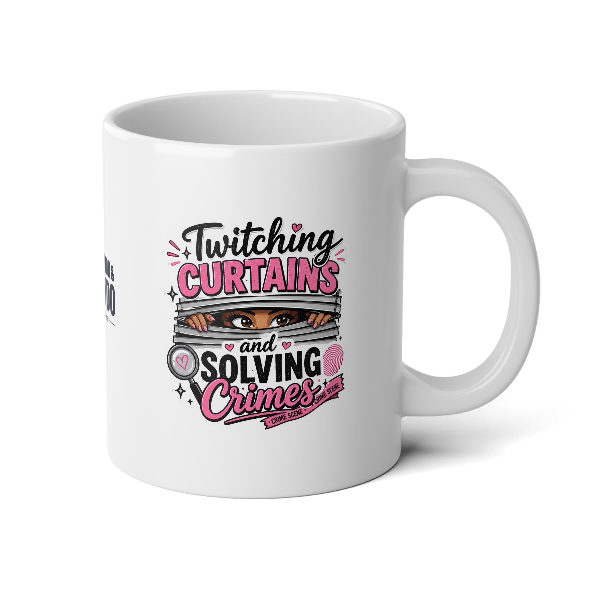 20oz Jumbo Mug — Twitching Curtains and Solving Crimes