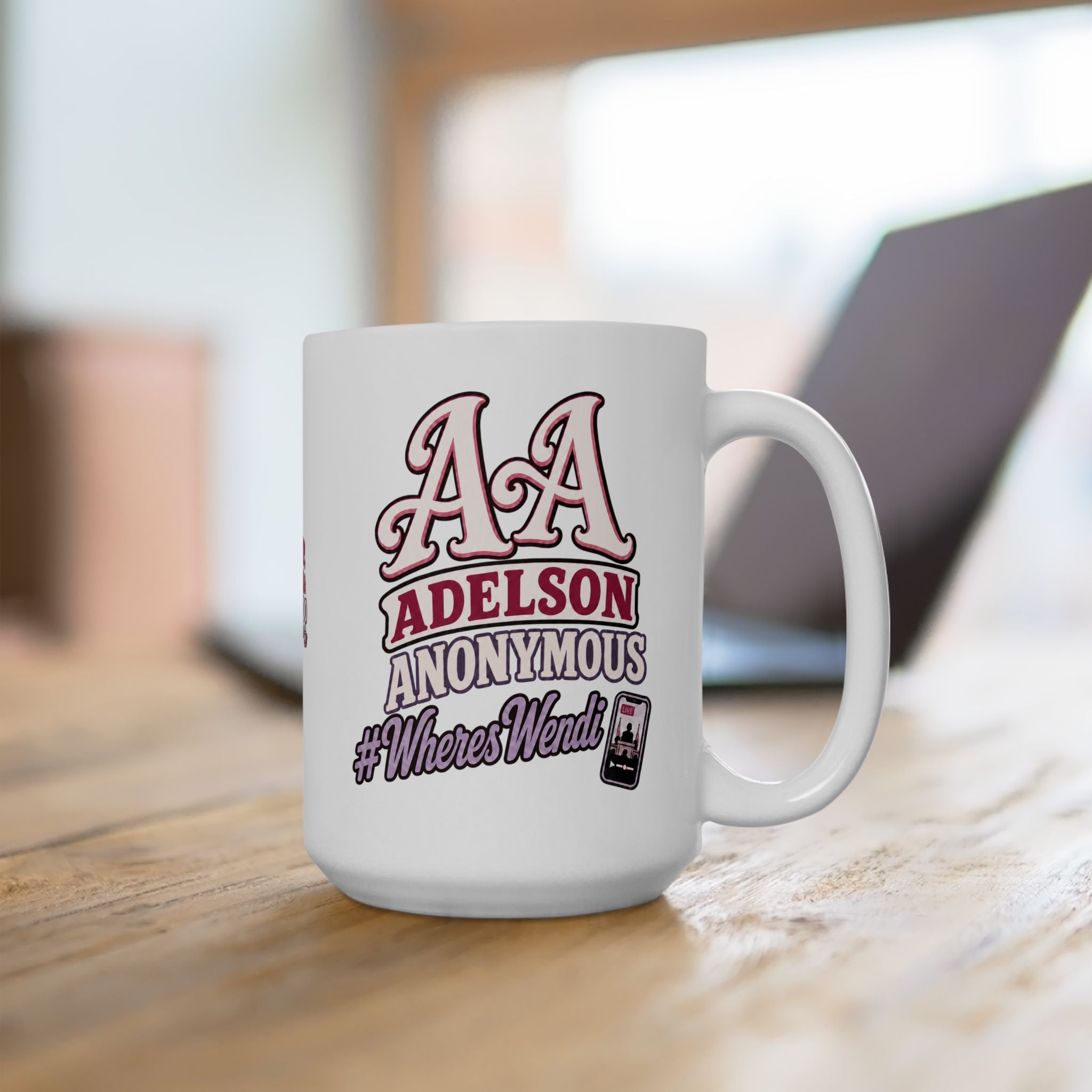 Adelson Anonymous Mug ( 15oz)