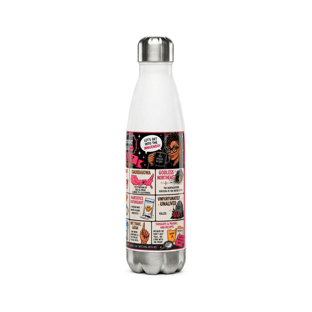 [EU Shipping] 17oz. Glossary Stainless Steel Water Bottle