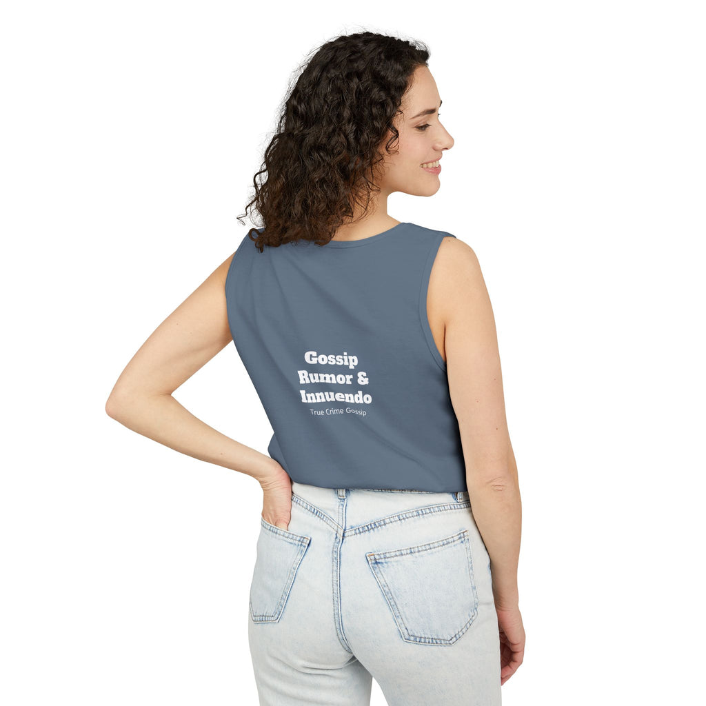 'Heffa, What!?' Tank Top — Gossip, Rumor & Innuendo Back Print