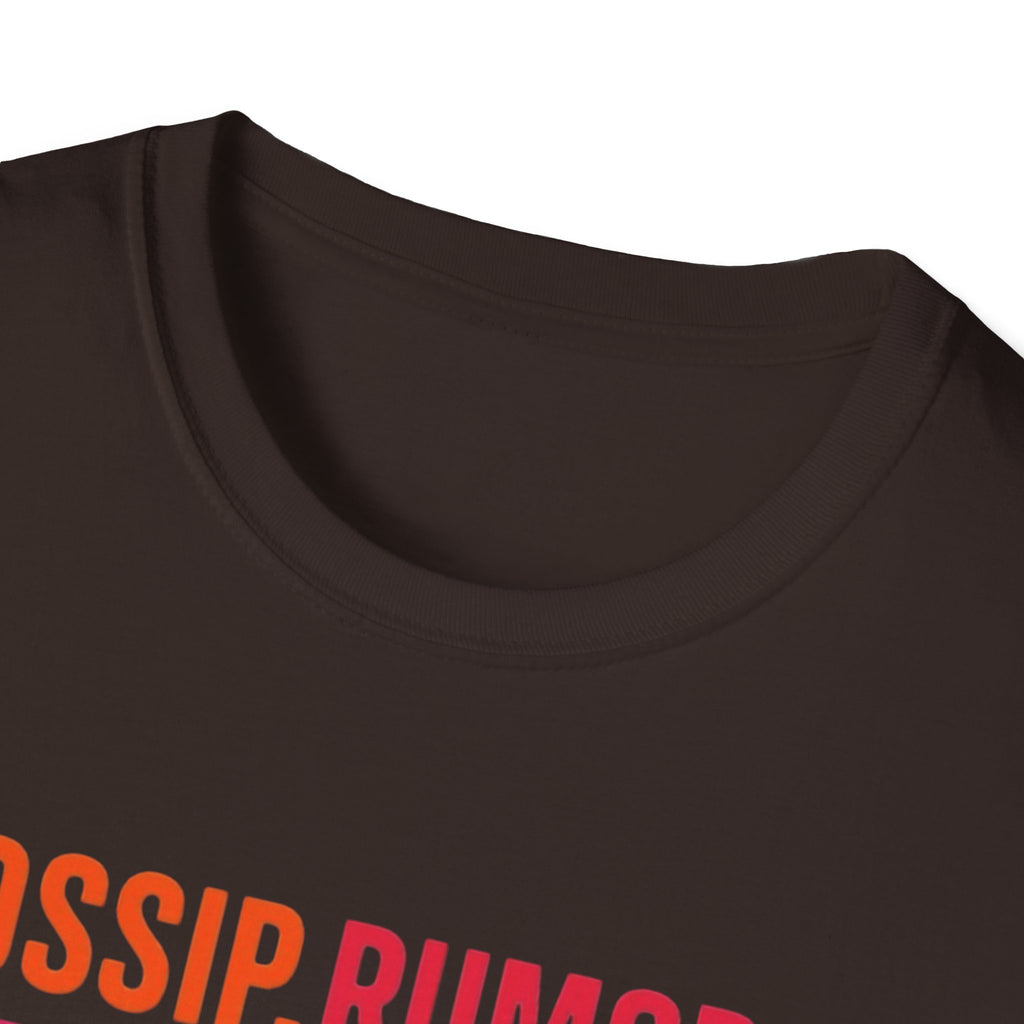 True Crime Gossip T-Shirt — "Gossip, Rumor & Innuendo" Graphic Tee