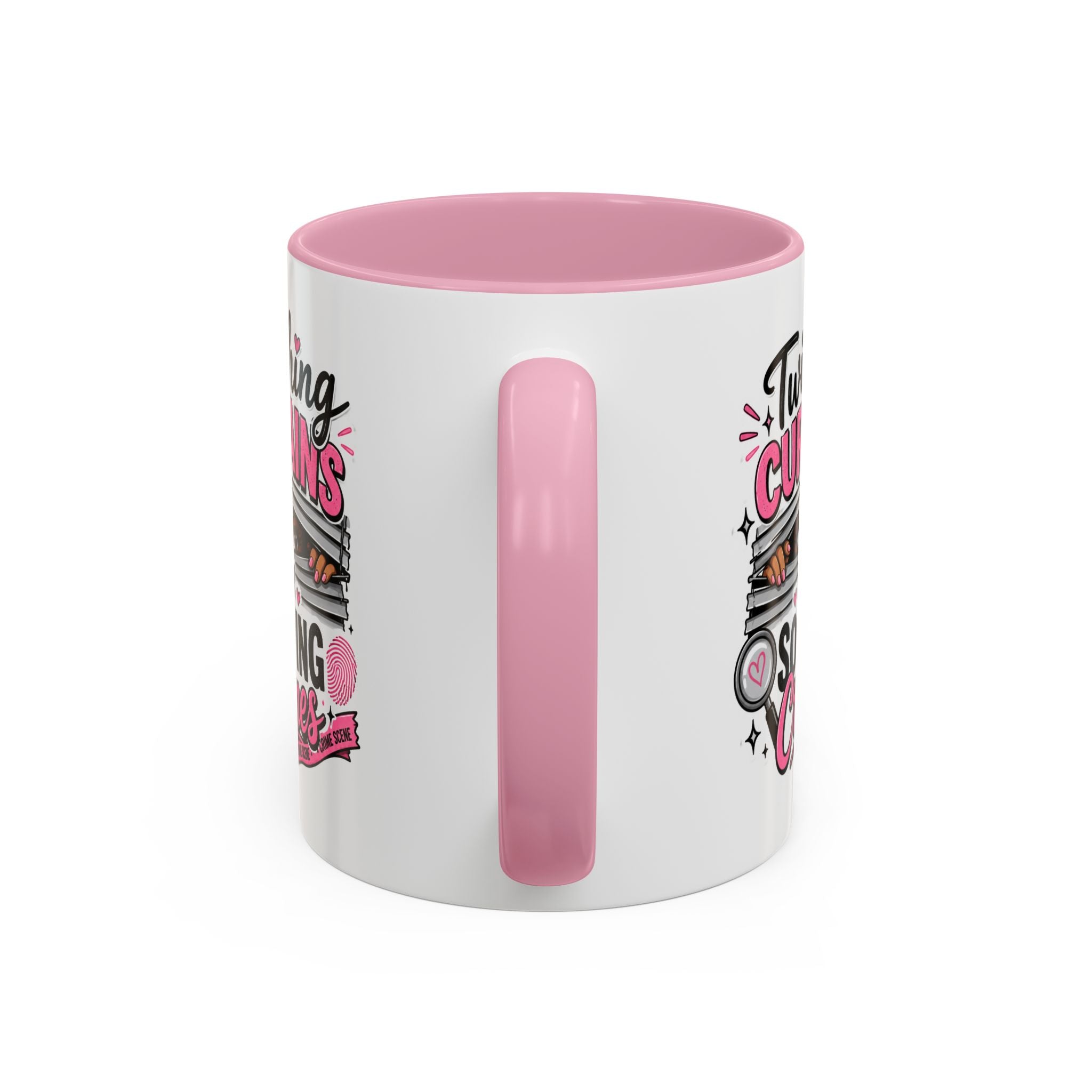 15oz Twitching Curtains Crime-Solving Mug — Funny True Crime Coffee Cup (11oz & 15oz)