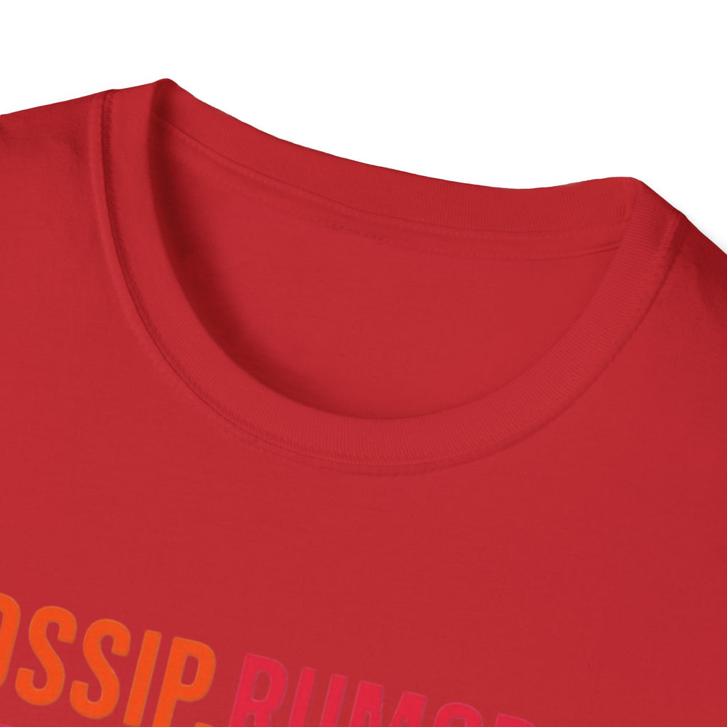 True Crime Gossip T-Shirt — "Gossip, Rumor & Innuendo" Graphic Tee