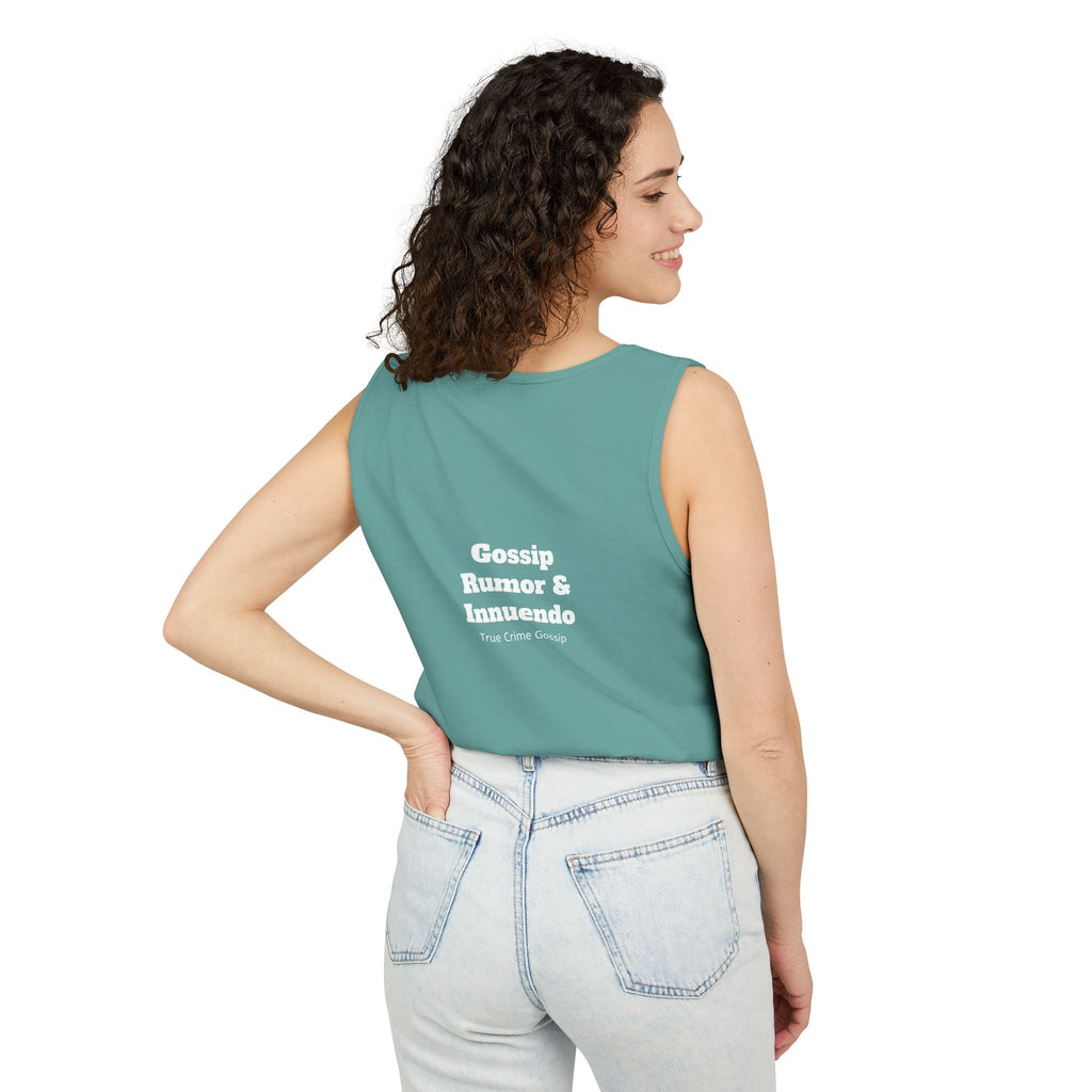 'Heffa, What!?' Tank Top — Gossip, Rumor & Innuendo Back Print