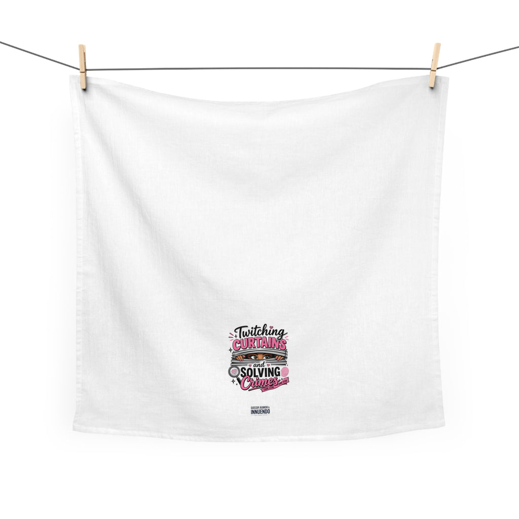 Twitching Curtains Tea Towel