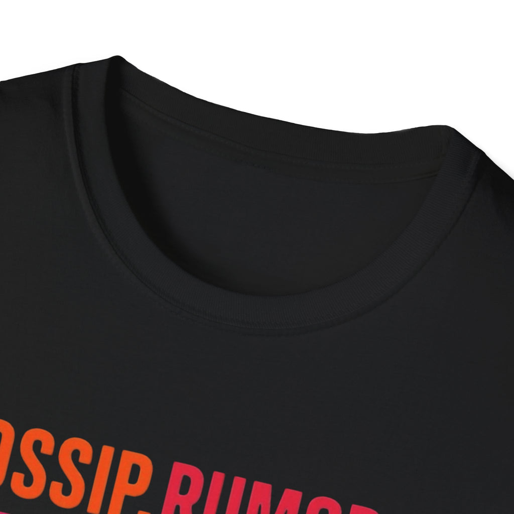 True Crime Gossip T-Shirt — "Gossip, Rumor & Innuendo" Graphic Tee