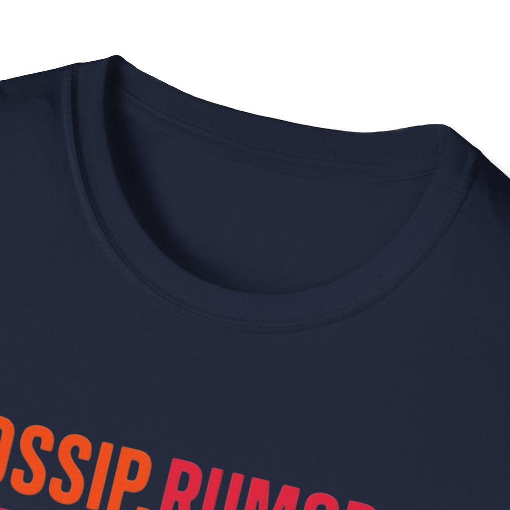 True Crime Gossip T-Shirt — "Gossip, Rumor & Innuendo" Graphic Tee