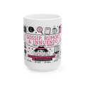 Doodle Mug — "Gossip, Rumor & Innuendo" Ceramic Coffee Cup (15oz)