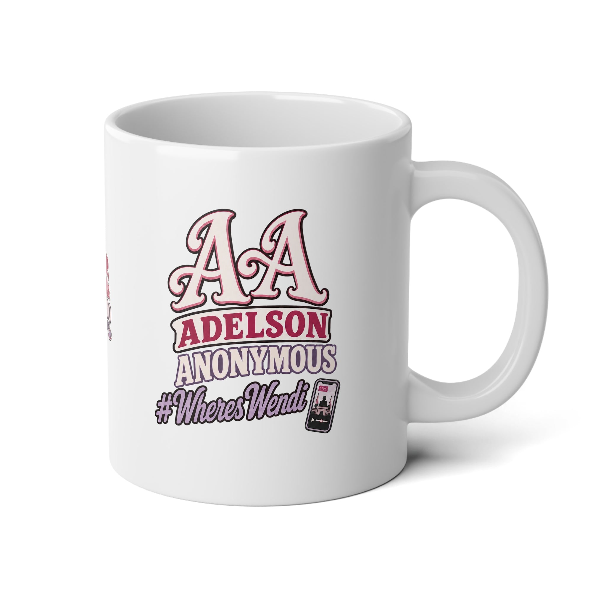 20oz Adelson Anonymous Mug