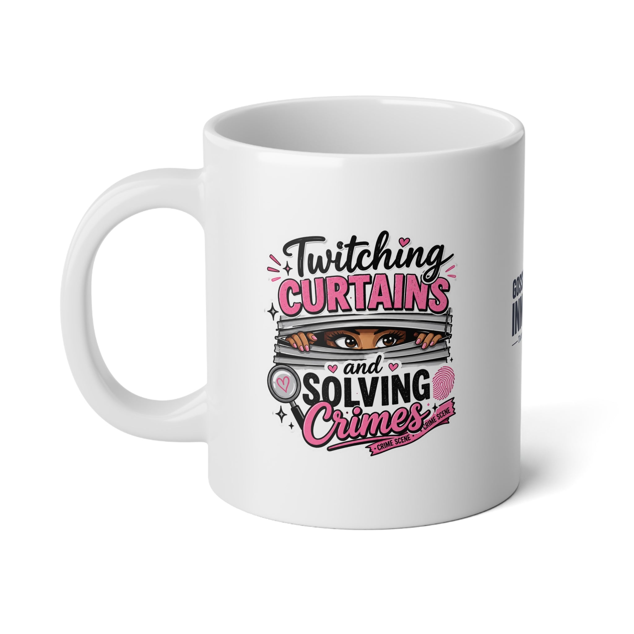 20oz Jumbo Mug — Twitching Curtains and Solving Crimes