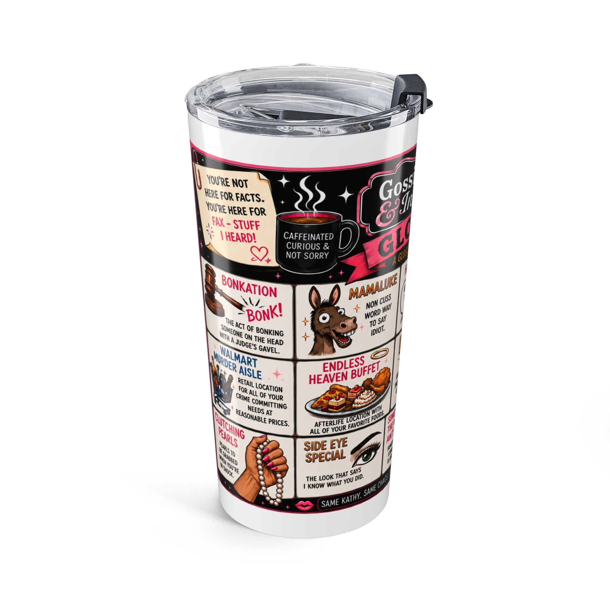 Glossary 20oz Tumbler