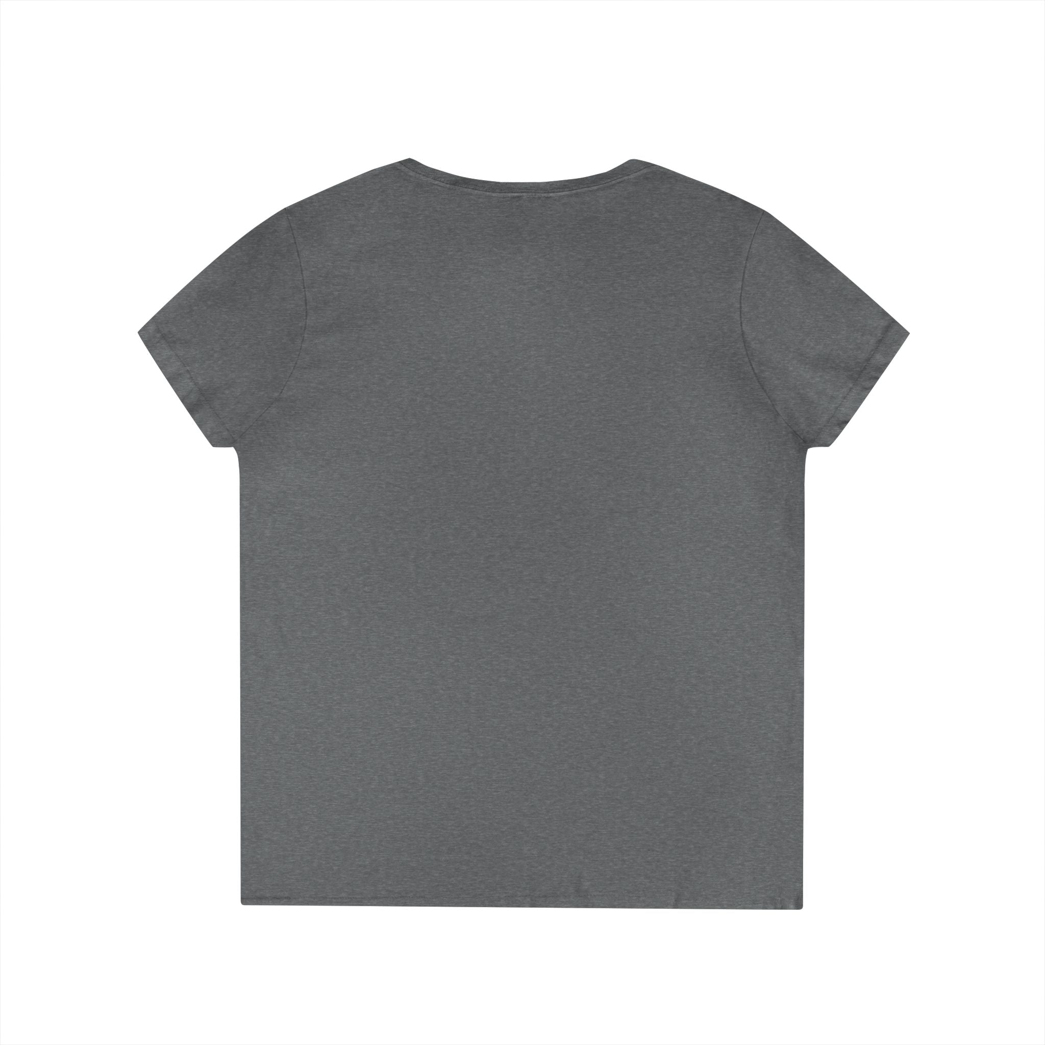 Dark Colors Ladies V-Neck T-Shirt — Subtle 'Innuendo' Graphic Tee