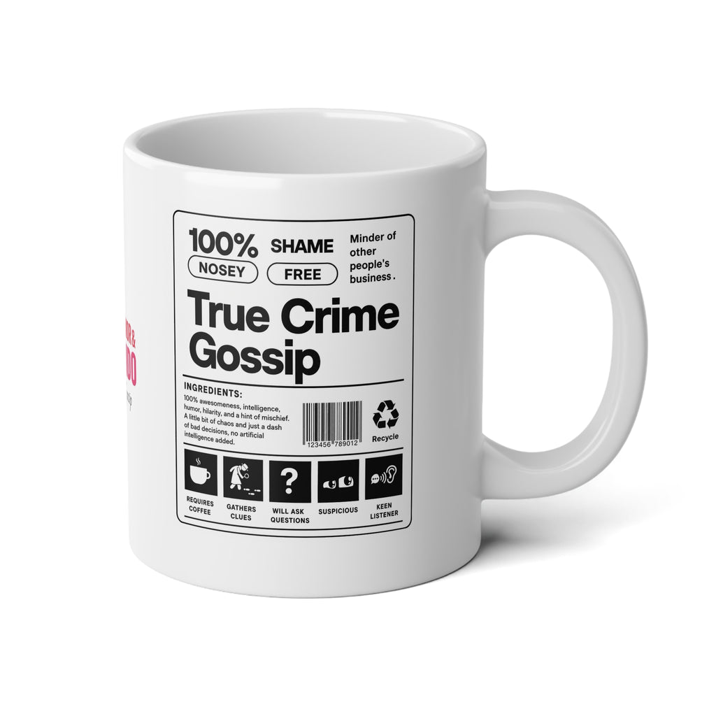 Jumbo Ingredient Mug, 20oz