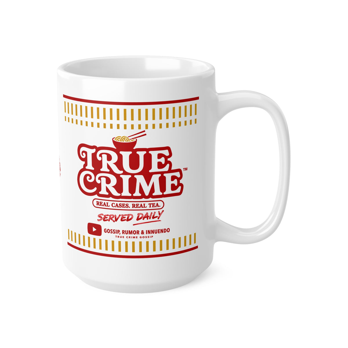 [EU Shipping] 15oz. True Crime Noodle Coffee Mug