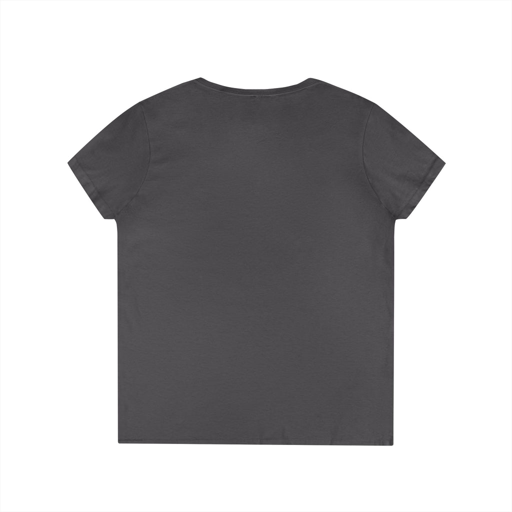 Dark Colors Ladies V-Neck T-Shirt — Subtle 'Innuendo' Graphic Tee
