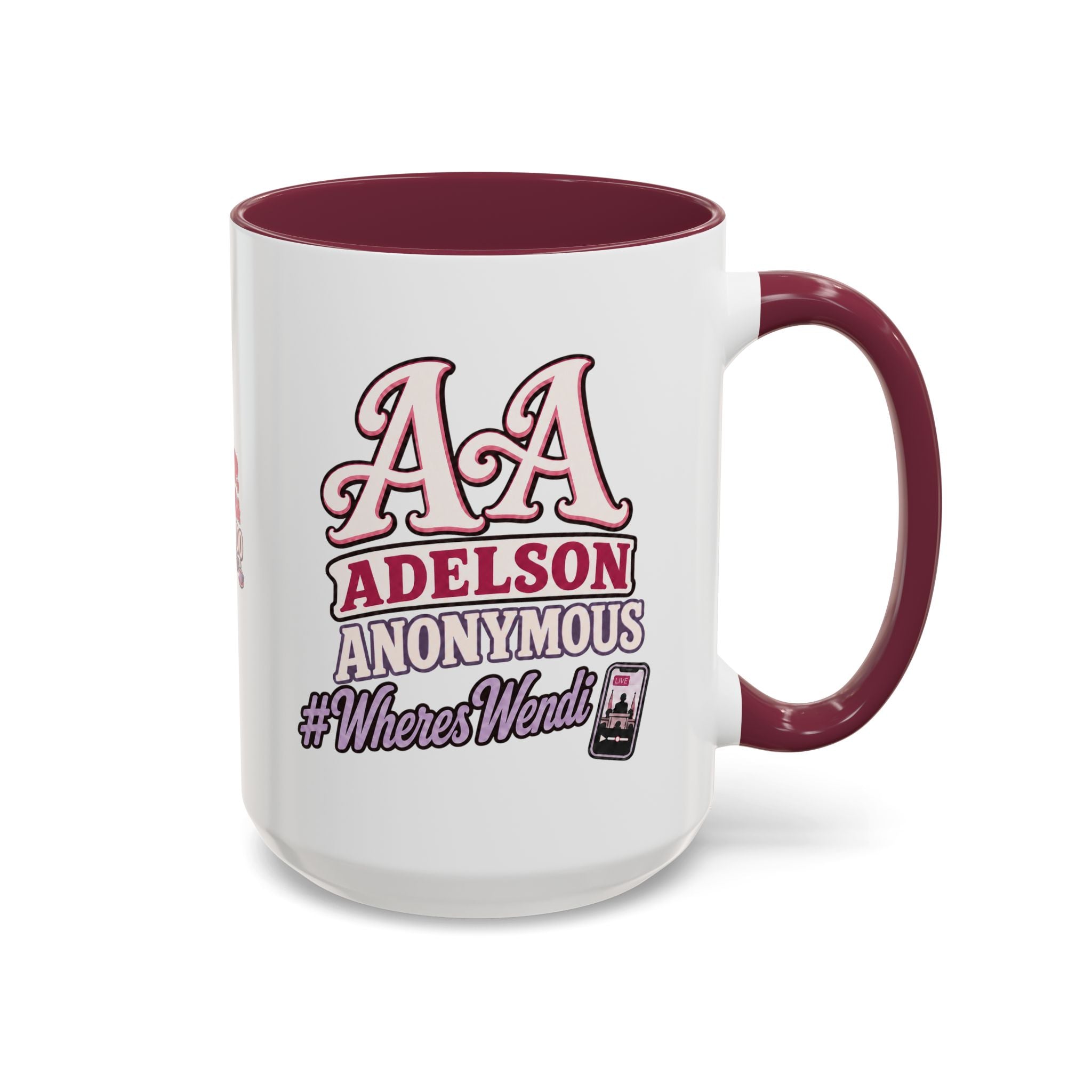 [European Version] Adelson Anonymous Mug — "Gossip, Rumor & Innuendo" Novelty Coffee Cup (11oz/15oz)
