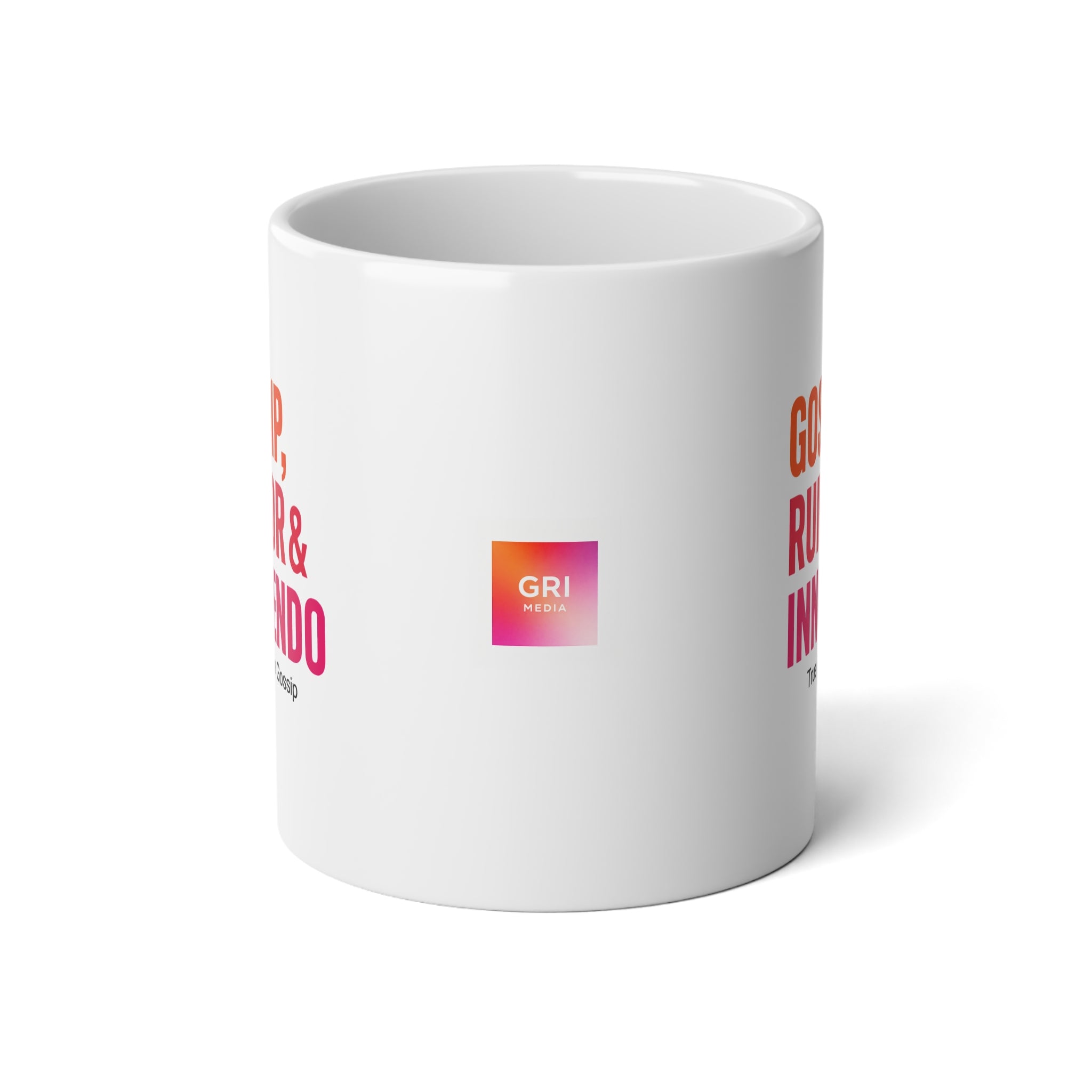 20oz Jumbo Mug — Colorful Inspirational Quote Coffee Cup