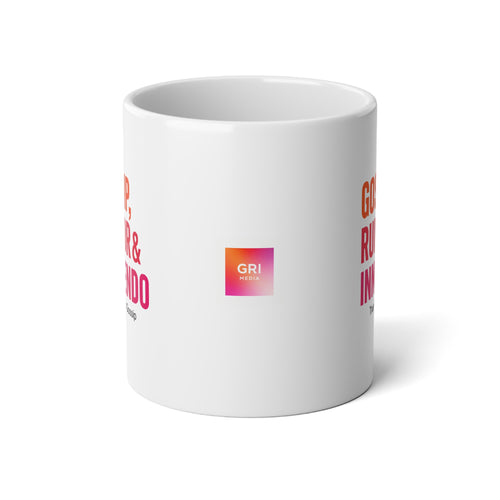 20oz Jumbo Mug — Colorful Inspirational Quote Coffee Cup