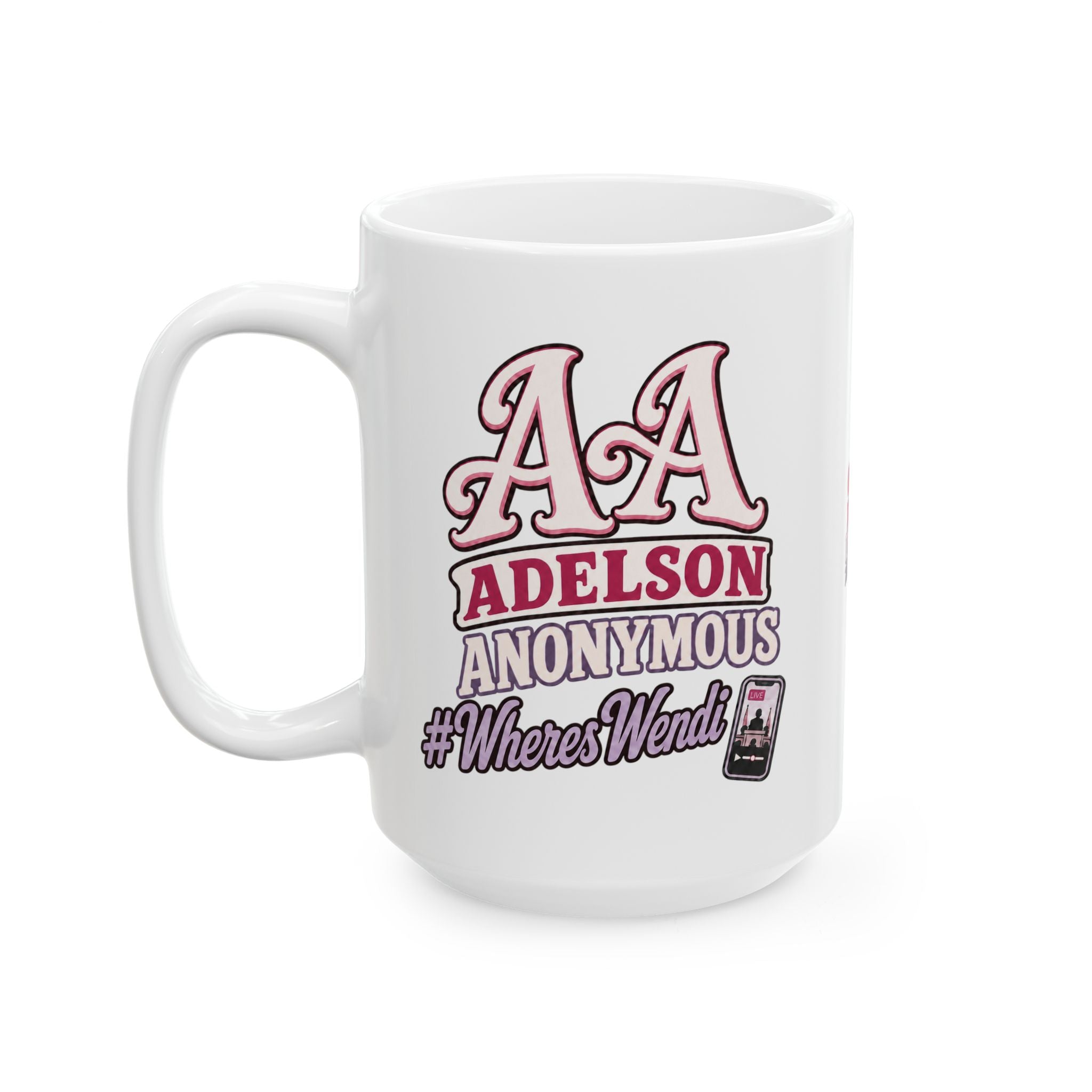 Adelson Anonymous Mug ( 15oz)