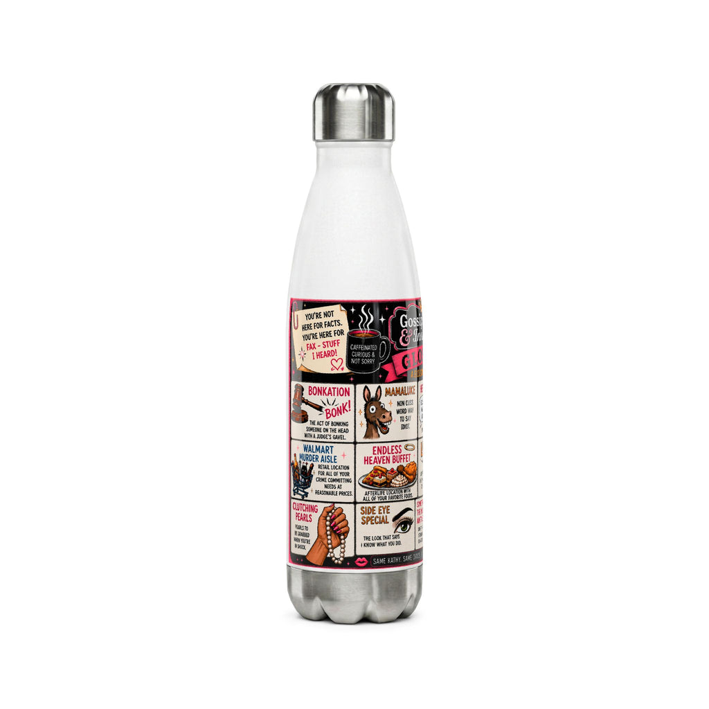 [EU Shipping] 17oz. Glossary Stainless Steel Water Bottle