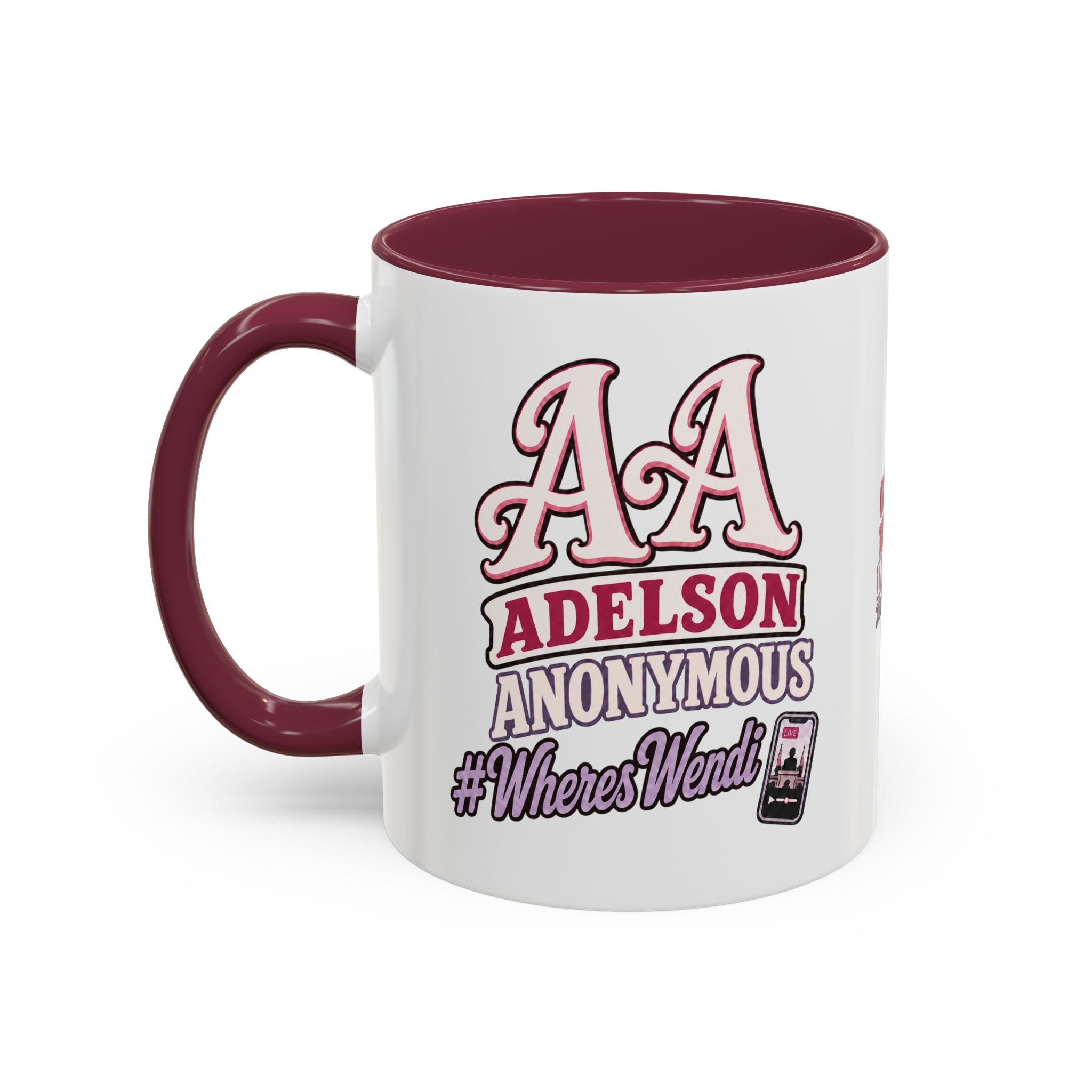 [European Version] Adelson Anonymous Mug — "Gossip, Rumor & Innuendo" Novelty Coffee Cup (11oz/15oz)