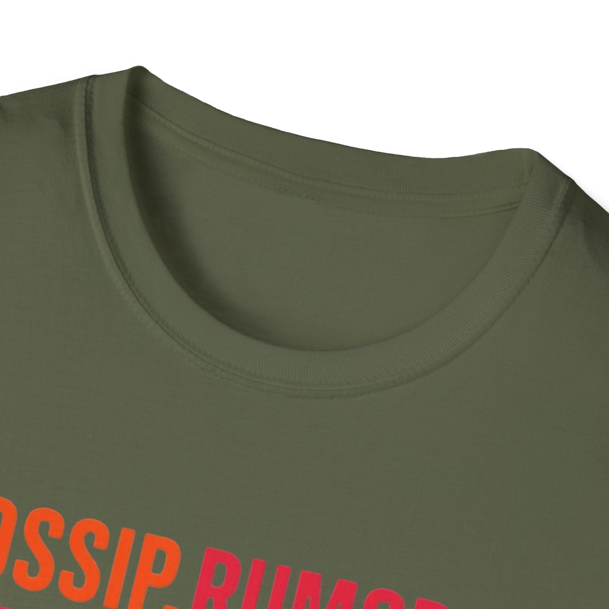 True Crime Gossip T-Shirt — "Gossip, Rumor & Innuendo" Graphic Tee